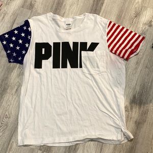 PINK Americana T Shirt